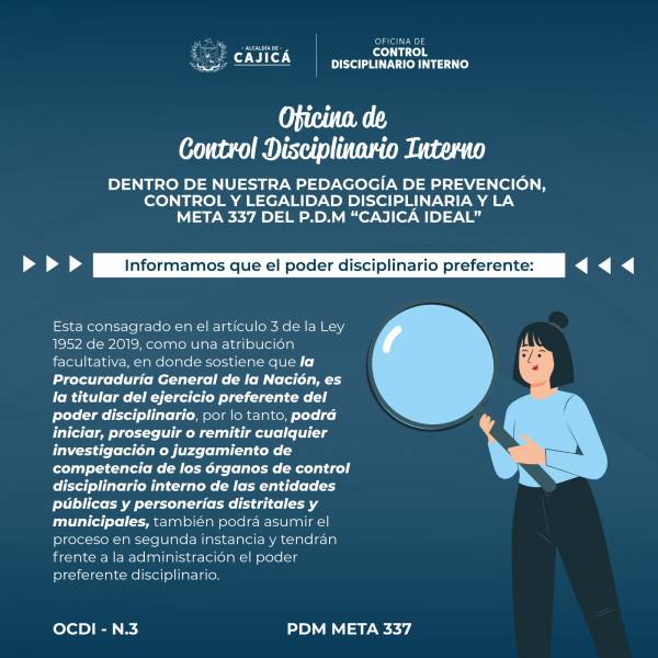 TIP N°3. Poder Disciplinario Preferente