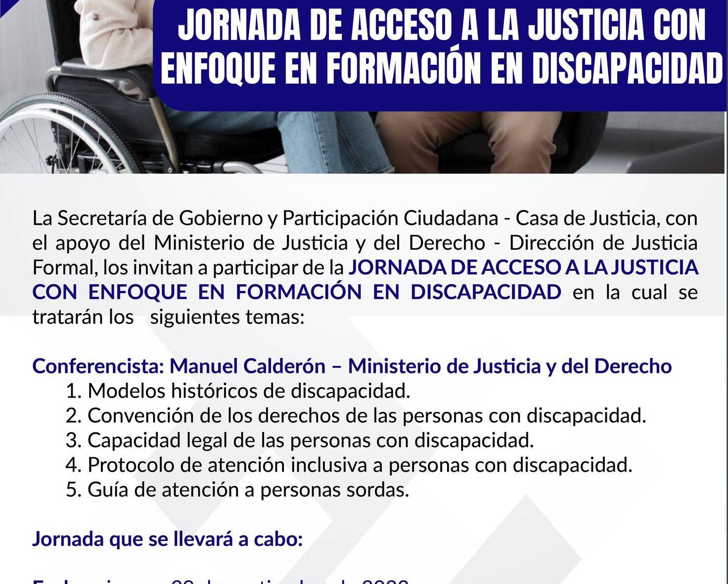 jornada casa de justicia