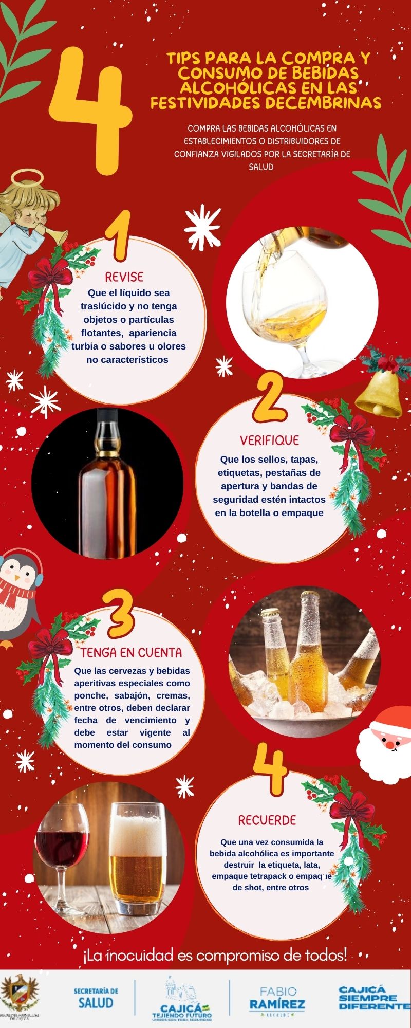Infografía bebidas alcohólicas diciembre